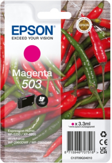 Picture of Epson 503 ink cartridge 1 pc(s) Original Standard Yield Magenta