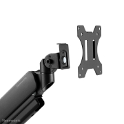 Picture of Neomounts DS70-450BL1 Monitor arm 17-42" - gas spring - Topfix - 180°-stop