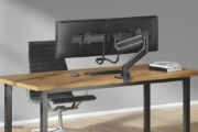 Picture of Neomounts DS75-450BL2 Monitor arm 17-32" - gas spring - Topfix - 180°-stop
