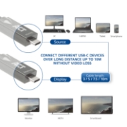Picture of ACT USB-C 3.2 Gen2 Active Optical Cable (AOC) connection cable, 3m
