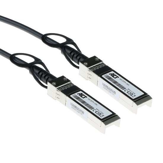 Picture of ACT 5 m SFP+ - SFP+ Passive DAC Twinax cable coded for Cisco (SFP-H10GB-CU5M)