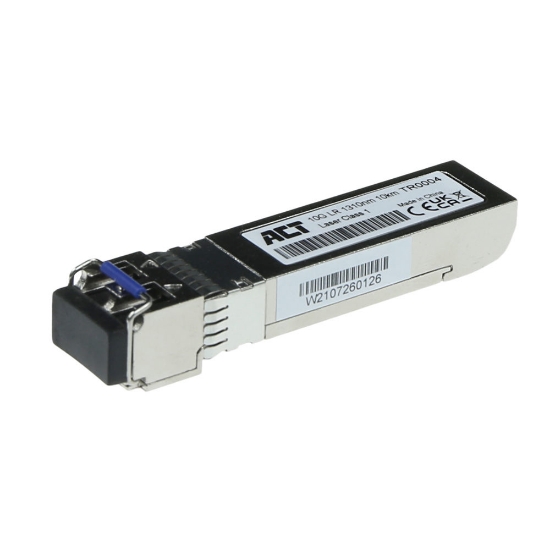 Picture of ACT SFP+ LR transceiver coded for open platform / uncoded / generic