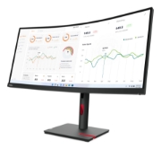 Picture of Lenovo ThinkVision T34w-30 LED display 86.4 cm (34") 3440 x 1440 pixels Wide Quad HD Black