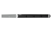 Picture of QNAP TS-464U NAS Rack (1U) Intel® Celeron® N5095 8 GB DDR4 0 TB QNAP Turbo System Aluminium, Black