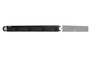Picture of QNAP TS-464U NAS Rack (1U) Intel® Celeron® N5095 8 GB DDR4 0 TB QNAP Turbo System Aluminium, Black