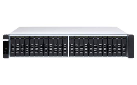 Picture of QNAP ES2486dc NAS Rack (2U) Intel® Xeon® D D-2142IT 128 GB DDR4 0 TB QNAP Enterprise System Black