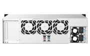 Picture of QNAP TS-1673AU-RP-16G NAS/storage server Rack (3U) Ryzen Embedded V1500B 16 GB DDR4 0 TB QNAP QTS Black, Grey