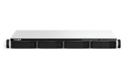 Picture of QNAP TS-464eU NAS Rack (1U) Intel® Celeron® N5095 8 GB DDR4 0 TB QNAP Turbo System Aluminium, Black