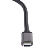 Picture of StarTech.com USB-C to Dual Displayport 1.4 Adapter, USB Type-C Multi-Monitor MST Hub, Dual 5K 60Hz DP Laptop Display Extender / Splitter, HDR, Extra-Long Built-In Cable - Windows Only