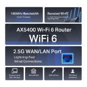 Picture of TP-Link Archer AX5400 Multi-Gigabit WiFi 6 Router