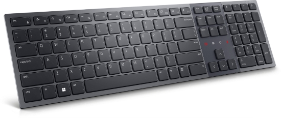Picture of DELL KB900 keyboard Office RF Wireless + Bluetooth QWERTZ Swiss Graphite