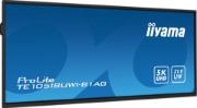 Picture of iiyama TE10518UWI-B1AG Signage Display Digital A-board 2.67 m (105") LED Wi-Fi 450 cd/m² 5K Ultra HD Black Touchscreen Built-in processor Android 24/7