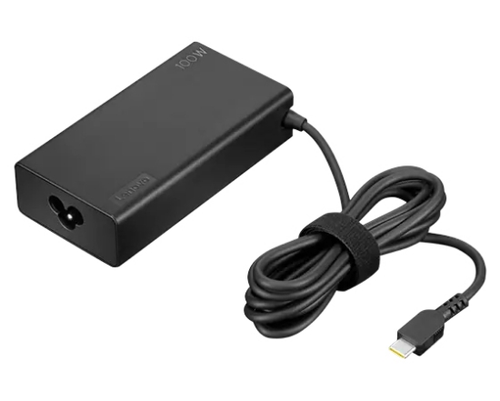 Picture of Lenovo 4X21M37469 power adapter/inverter Indoor 100 W Black