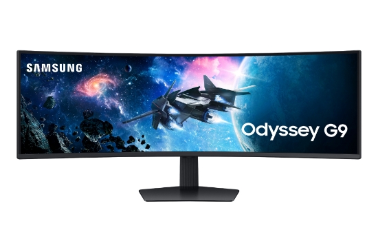 Picture of Samsung G95C computer monitor 124.5 cm (49") 5120 x 1440 pixels Dual QHD LED Black