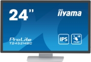 Picture of iiyama ProLite T2452MSC-W1 computer monitor 60.5 cm (23.8") 1920 x 1080 pixels Full HD LCD Touchscreen Multi-user White