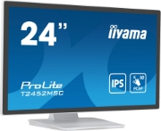 Picture of iiyama ProLite T2452MSC-W1 computer monitor 60.5 cm (23.8") 1920 x 1080 pixels Full HD LCD Touchscreen Multi-user White