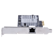 Picture of StarTech.com 1-Port 10Gbps PCIe Network Adapter Card, Network Card for PC/Server, Six-Speed PCIe Ethernet Card with Jumbo Frame Support, NIC/LAN Interface Card, 10GBASE-T and NBASE-T