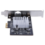 Picture of StarTech.com 1-Port 10Gbps PCIe Network Adapter Card, Network Card for PC/Server, Six-Speed PCIe Ethernet Card with Jumbo Frame Support, NIC/LAN Interface Card, 10GBASE-T and NBASE-T