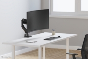 Picture of Neomounts DS70PLUS-450BL1 Monitor arm 17-49" - gas spring - Topfix - 180°-stop