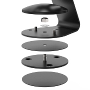 Picture of Compulocks Swivel Base for Core Stand Black