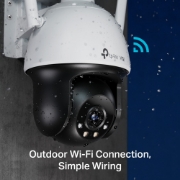 Picture of TP-Link VIGI 4MP Outdoor Full-Color Wi-Fi Pan Tilt Network Camera