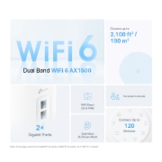 Picture of TP-Link AX1500 Whole Home Mesh Wi-Fi 6 System