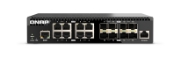 Picture of QNAP QSW-M3216R-8S8T network switch Managed L2/L3 10G Ethernet (100/1000/10000) 1U Black