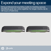 Picture of POLY Sync 40+ Microsoft Teams Certified USB-A USB-C Speakerphone +BT700 USB-A Adapter