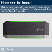 Picture of POLY Sync 40+ Microsoft Teams Certified USB-A USB-C Speakerphone +BT700 USB-A Adapter