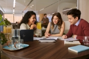 Picture of POLY Sync 40+ Microsoft Teams Certified USB-A USB-C Speakerphone +BT700 USB-A Adapter