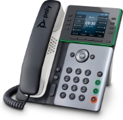Picture of POLY Edge E320 IP Phone and PoE-enabled