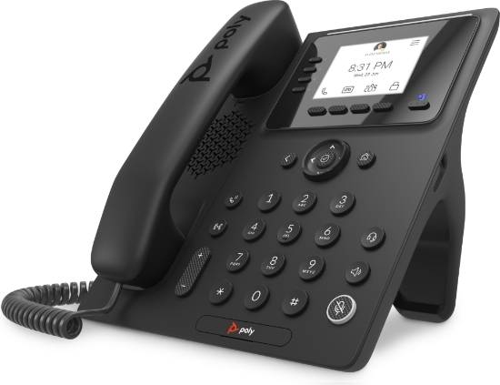 Picture of POLY CCX 350 Business Media Phone for Microsoft Teams and PoE-enabled
