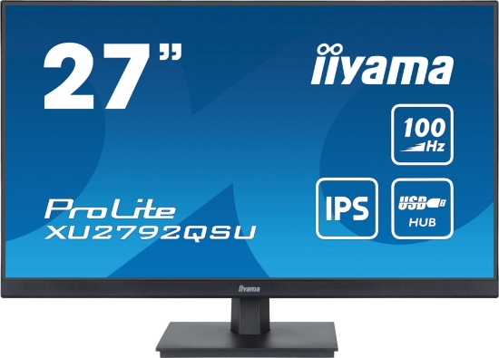 Picture of iiyama ProLite computer monitor 68.6 cm (27") 2560 x 1440 pixels Dual WQHD LED Black