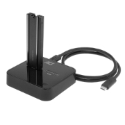 Picture of ACT M.2 NVMe/PCIe dual SSD docking clone station, USB-C 3.2 Gen2