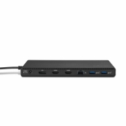 Picture of Kensington SD4842P EQ USB-C 10Gbps Triple Video Driverless Docking Station with 100W Power Delivery