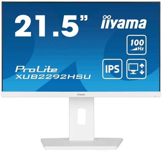 Picture of iiyama ProLite XUB2292HSU-W6 computer monitor 54.6 cm (21.5") 1920 x 1080 pixels Full HD LED White