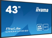 Picture of iiyama LH4341UHS-B2 Signage Display 108 cm (42.5") LCD 500 cd/m² 4K Ultra HD Built-in processor Android 8.0 18/7