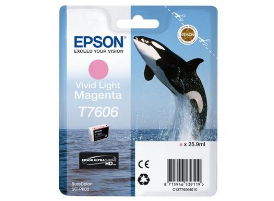 Picture of Epson C13T76064N10 ink cartridge 1 pc(s) Original Light magenta