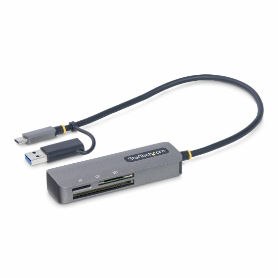 Picture of StarTech.com FCREADMICRO3V2 card reader USB 3.2 Gen 1 (3.1 Gen 1) Type-C Grey