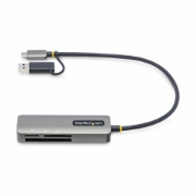 Picture of StarTech.com FCREADMICRO3V2 card reader USB 3.2 Gen 1 (3.1 Gen 1) Type-C Grey