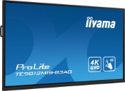 Picture of iiyama TE9812MIS-B3AG Signage Display Kiosk design 2.49 m (98") LCD Wi-Fi 400 cd/m² 4K Ultra HD Black Touchscreen Built-in processor Android 11 24/7