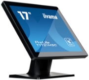 Picture of iiyama ProLite T1721MSC-B2 computer monitor 43.2 cm (17") 1280 x 1024 pixels SXGA LED Touchscreen Tabletop Black