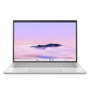 Picture of ASUS Chromebook Plus Enterprise CX54 CX5403CMA-QM0256 Intel Core Ultra 5 115U 35.6 cm (14") Touchscreen WQXGA 8 GB LPDDR5x-SDRAM 256 GB SSD Wi-Fi 6E (802.11ax) ChromeOS Belgian Silver
