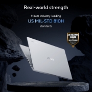 Picture of ASUS Chromebook Plus Enterprise CX54 CX5403CMA-QM0256 Intel Core Ultra 5 115U 35.6 cm (14") Touchscreen WQXGA 8 GB LPDDR5x-SDRAM 256 GB SSD Wi-Fi 6E (802.11ax) ChromeOS Belgian Silver