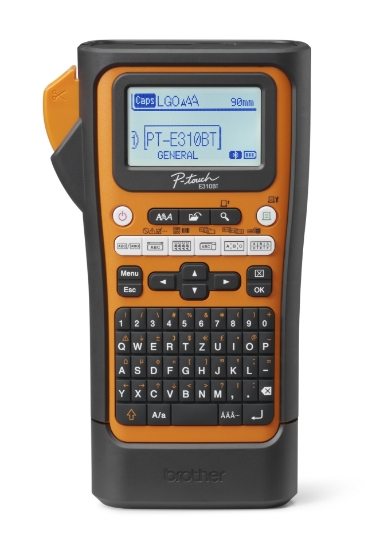 Picture of Brother PT-E310BTVP label printer Thermal transfer 180 x 180 DPI 20 mm/sec Wired & Wireless HSE/TZe Bluetooth AZERTY