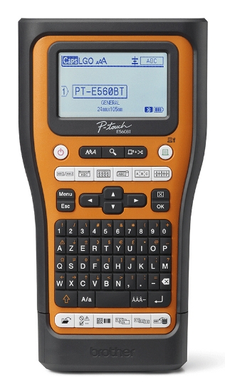 Picture of Brother PT-E560BTVP label printer Thermal transfer 180 x 180 DPI 20 mm/sec Wired & Wireless HSE/TZe Bluetooth AZERTY