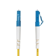 Picture of StarTech.com 1m (3.3ft) LC to LC (UPC) OS2 Single Mode Simplex Fiber Optic Cable, 9/125µm, 40G/100G, Bend Insensitive, Low Insertion Loss - LSZH Fiber Jumper Cord
