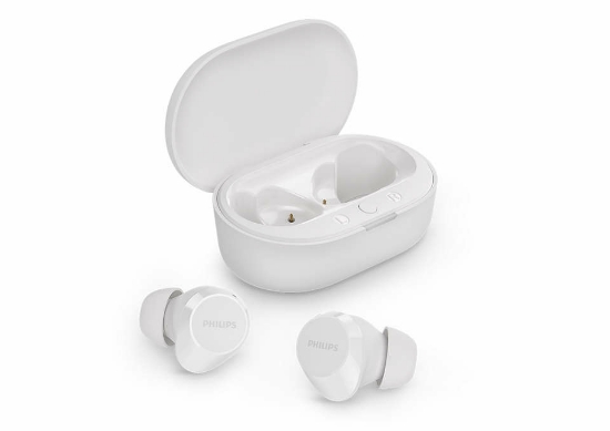 Picture of Philips TAT1209WT/00 headphones/headset True Wireless Stereo (TWS) In-ear Calls/Music Bluetooth White