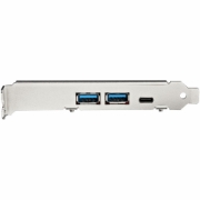 Picture of StarTech.com 5-Port USB PCIe Card - 10Gbps USB 3.1 Gen 2 PCIe Card w/ 1x USB-C & 2x USB-A - 1x 2 Port IDC (Internal 5Gbps USB Header Expansion) - USB C PCI Express Controller Card