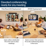 Picture of POLY Studio V52 USB Video Bar No Power Cord TAA